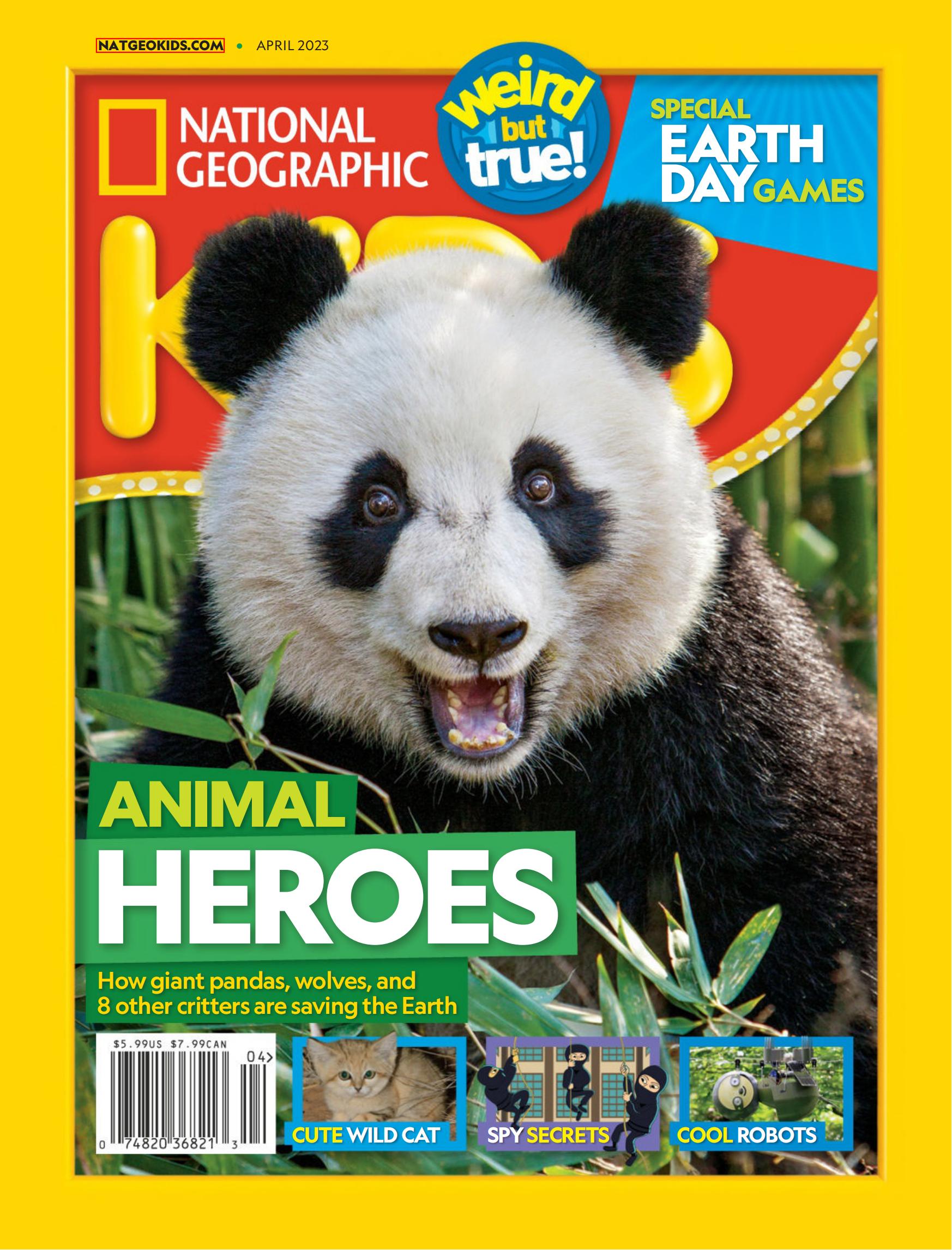 National Geographic Kids[美国]国家地理儿童版杂志下载2023.04期pdf网盘订阅-易外刊-英语外刊杂志电子版PDF下载网站