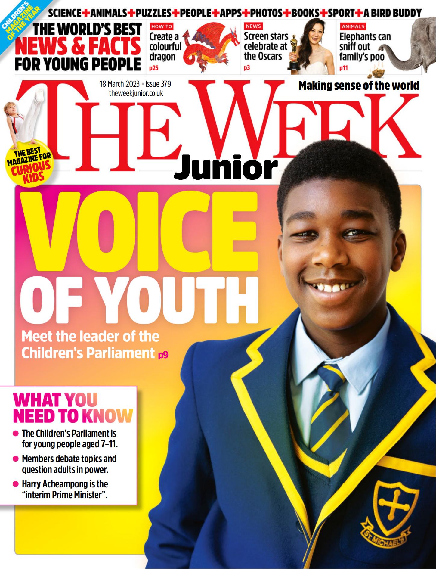 The Week Junior[英国]青少年周刊2023.03.18期电子版PDF订阅下载-易外刊-英语外刊杂志电子版PDF下载网站