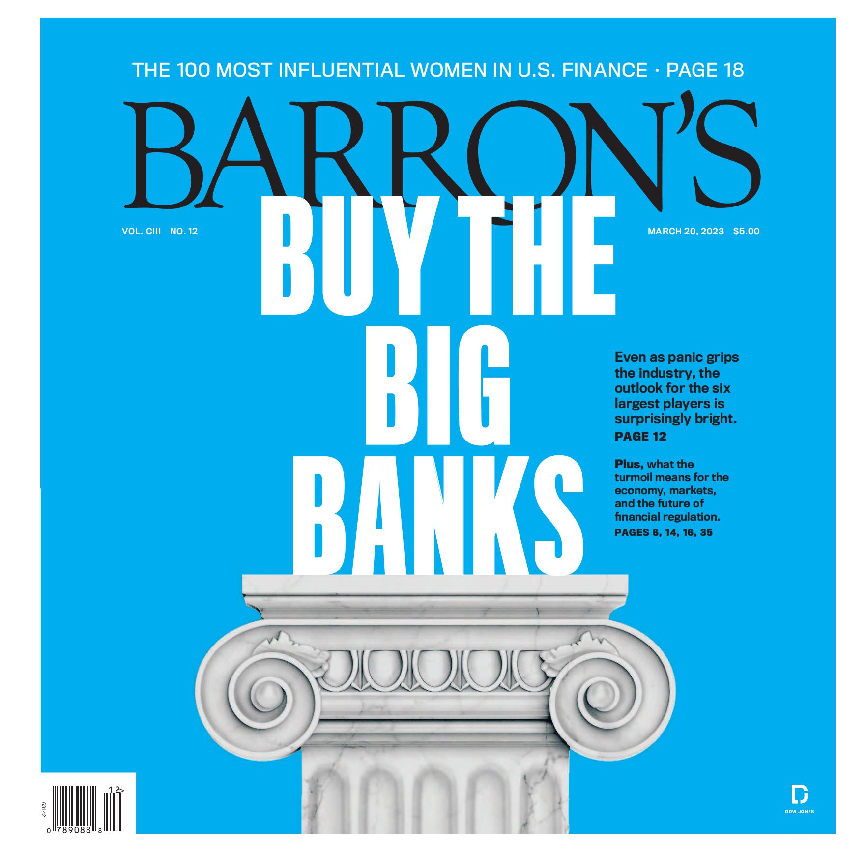 Barrons-巴伦周刊2023.03.20期PDF电子版订阅下载-易外刊-英语外刊杂志电子版PDF下载网站