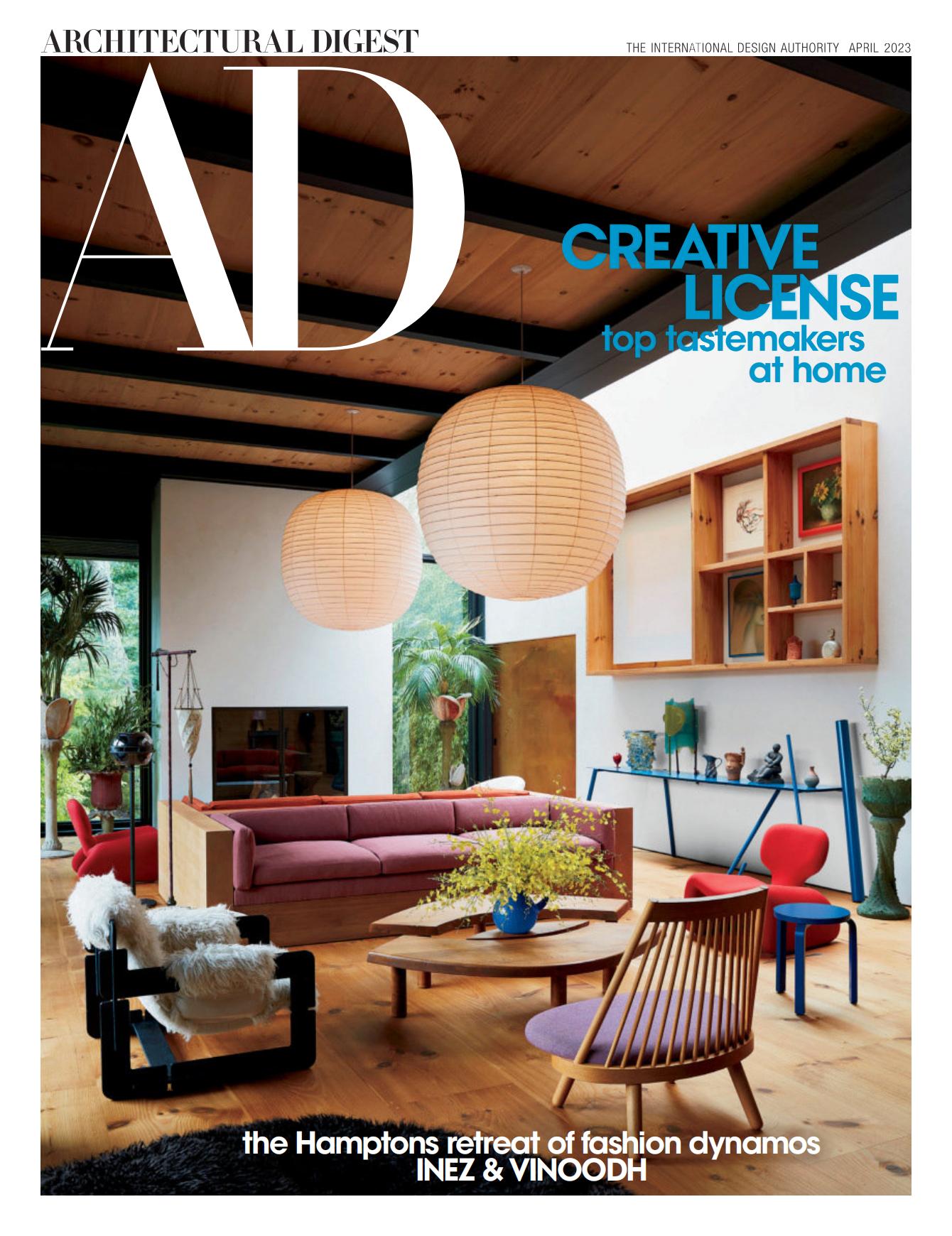 Architectural Digest[美国]建筑文摘2023.04期PDF电子版杂志订阅下载-易外刊-英语外刊杂志电子版PDF下载网站