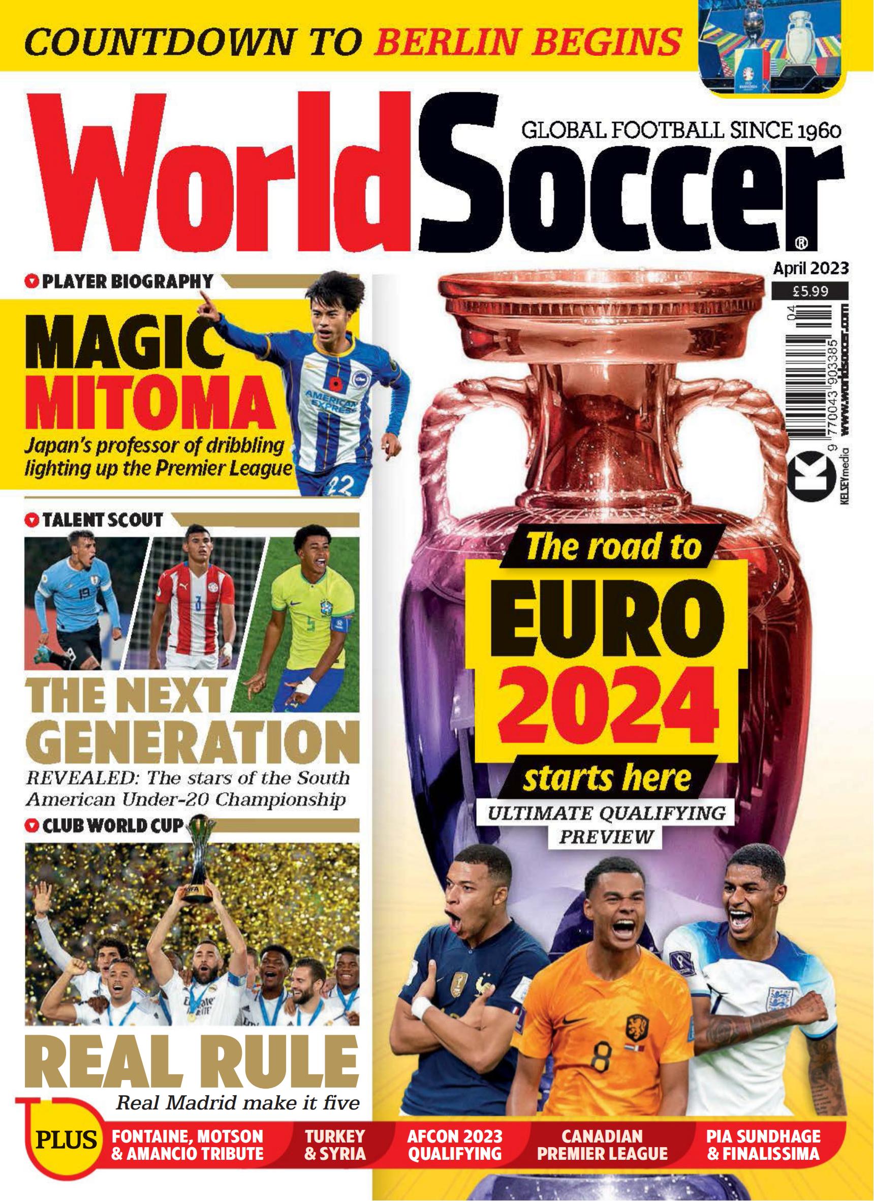 World Soccer[英国]世界足球2023.04期PDF电子版订阅下载-易外刊-英语外刊杂志电子版PDF下载网站