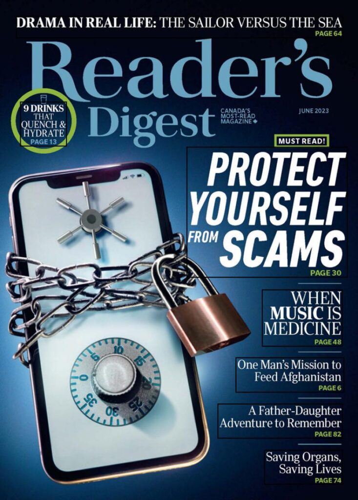 Readers Digest Canada[加拿大]读者文摘2023.06期PDF电子版订阅下载-易外刊-英语外刊杂志电子版PDF下载网站