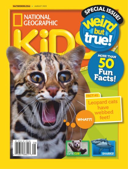 National Geographic Kids-国家地理儿童电子版下载2023.08期pdf网盘订阅[美国]-易外刊-英语外刊杂志电子版PDF下载网站