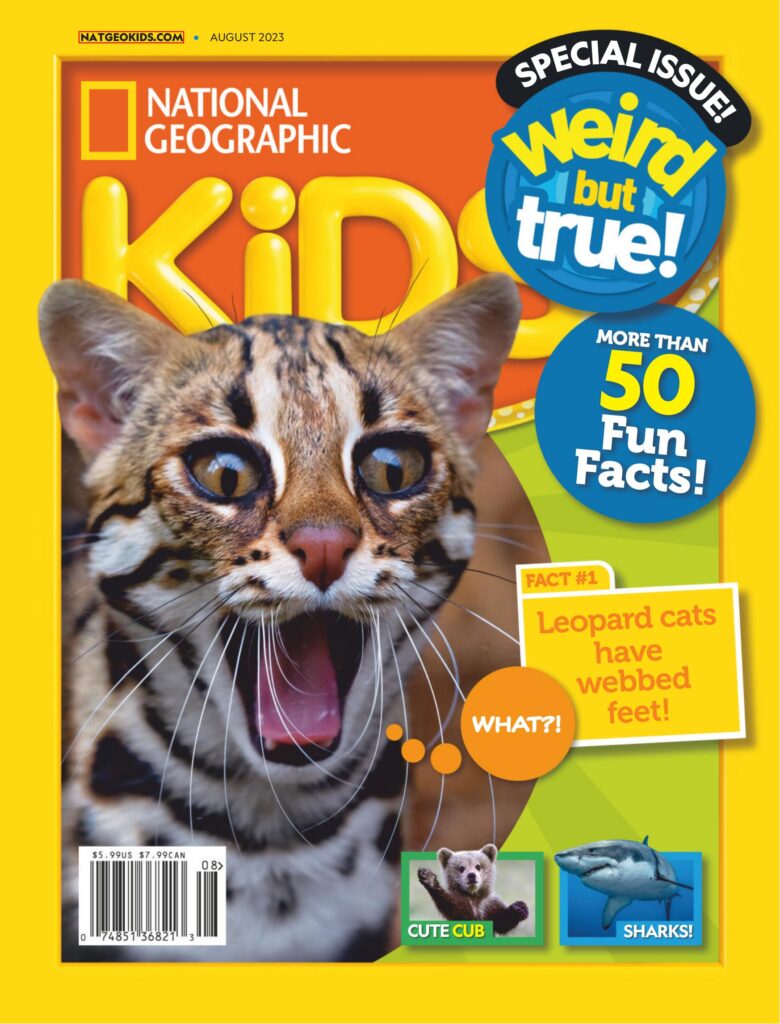 National Geographic Kids-国家地理儿童电子版下载2023.08期pdf网盘订阅[美国]-易外刊-英语外刊杂志电子版PDF下载网站