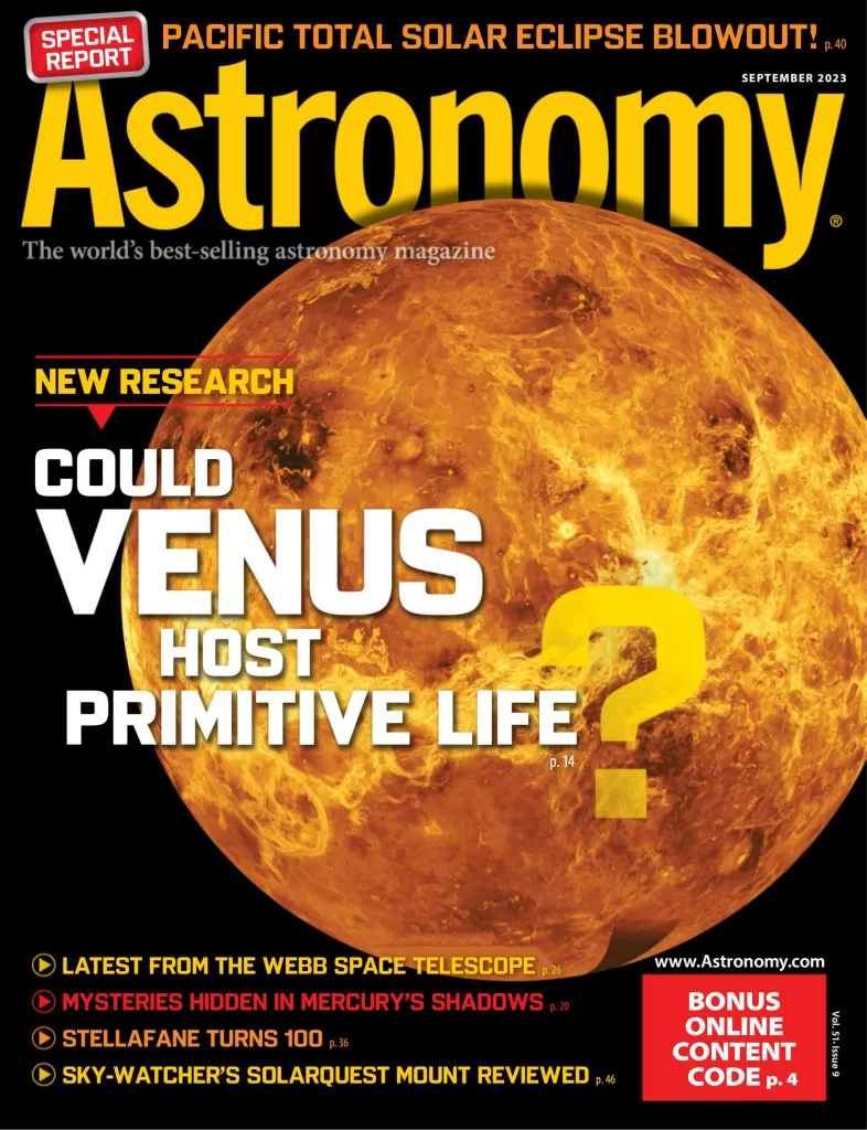 Astronomy-天文学杂志下载2023.09月刊电子版pdf网盘订阅-易外刊-英语外刊杂志电子版PDF下载网站