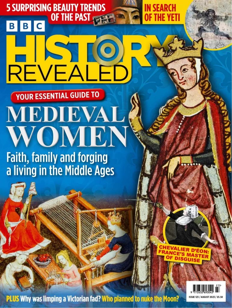 BBC History Revealed-历史揭秘杂志2023.08月刊下载pdf电子版订阅-易外刊-英语外刊杂志电子版PDF下载网站