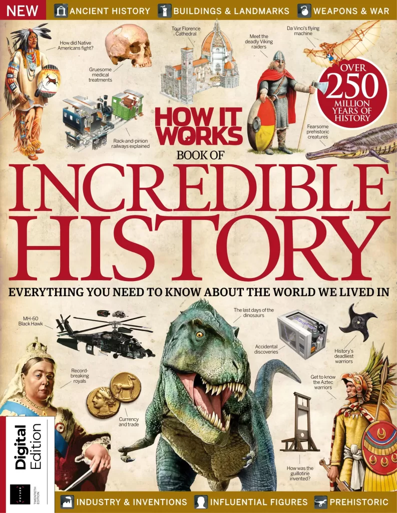 How It Works-Book Of Incredible History_20th_Edition_2023万物-不可思议的历史之书-外刊兽-英语杂志电子版PDF下载网站