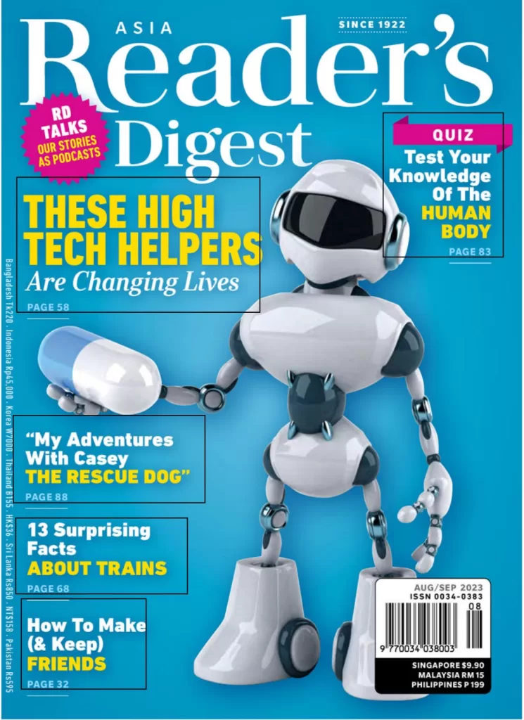 Readers Digest[亚洲]读者文摘杂志2023.08&09月刊PDF电子版下载订阅-易外刊-英语外刊杂志电子版PDF下载网站