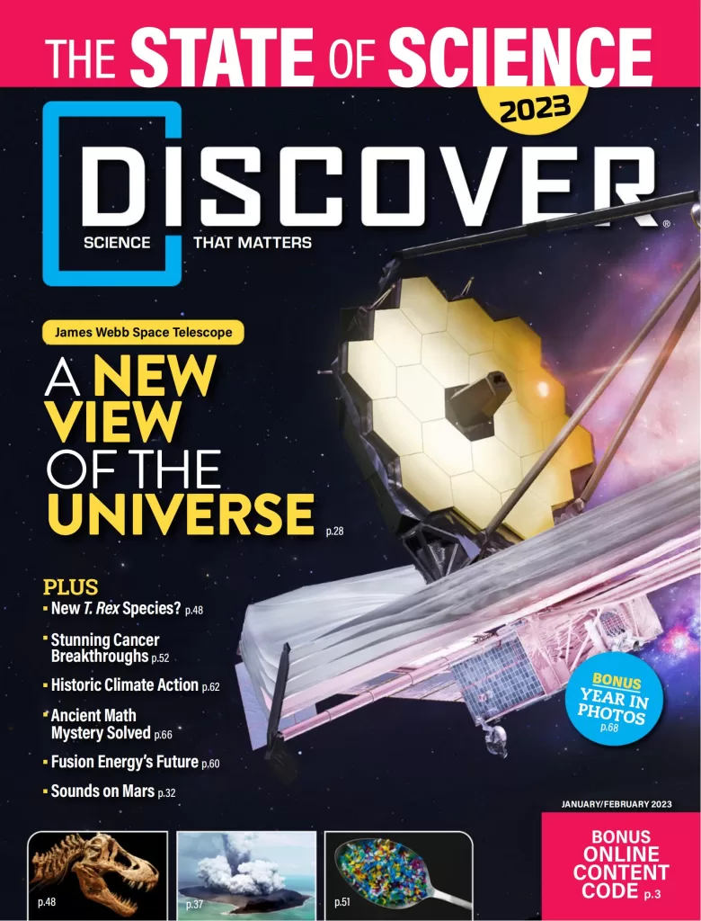 Discover-发现杂志下载电子版2023.01&02期pdf网盘订阅-易外刊-英语外刊杂志电子版PDF下载网站