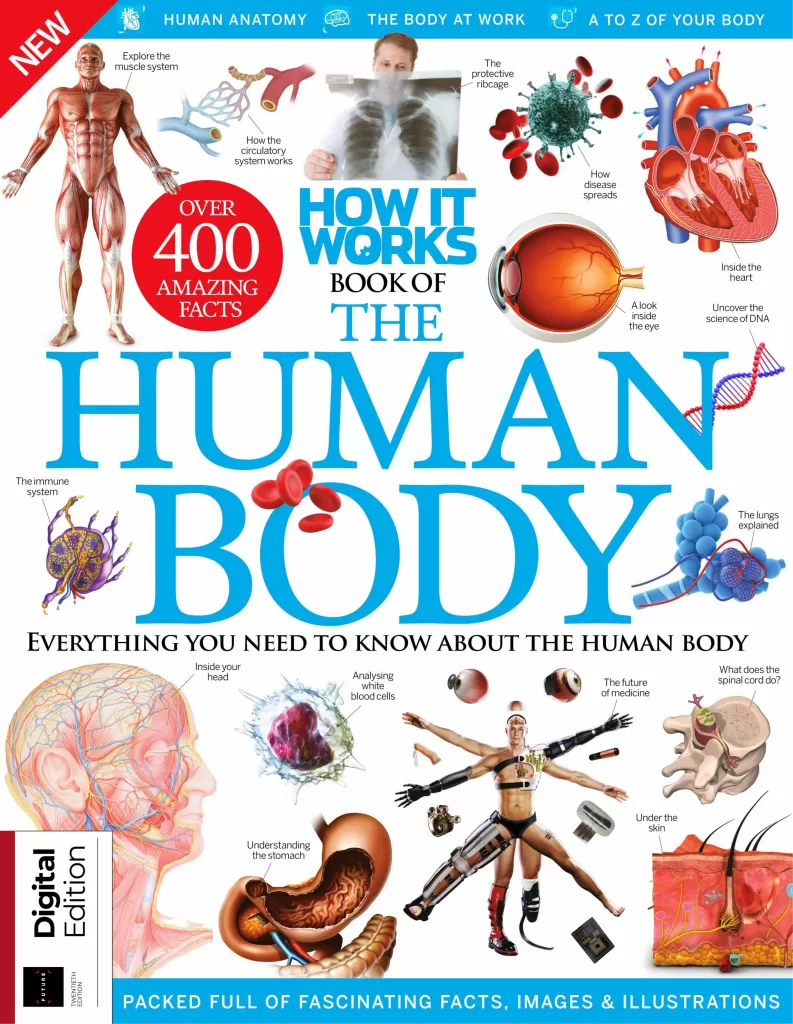 How It Works-万物工作原理杂志（Book of the Human Body 20th Edition 3 August 2023）人体之书-易外刊-英语外刊杂志电子版PDF下载网站