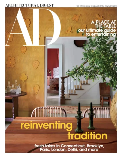 Architectural Digest-建筑文摘杂志2023.11月刊下载电子版PDF网盘订阅-易外刊-英语外刊杂志电子版PDF下载网站