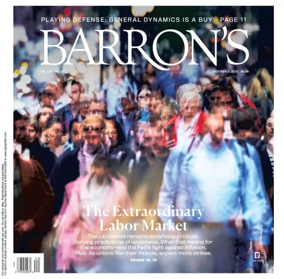 Barrons-巴伦周刊杂志2023.10.02期下载电子版PDF网盘订阅-易外刊-英语外刊杂志电子版PDF下载网站