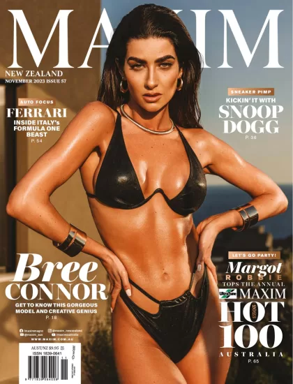 MAXIM[新西兰]马克西姆杂志2023.11月刊下载PDF电子版网盘订阅-易外刊-英语外刊杂志电子版PDF下载网站