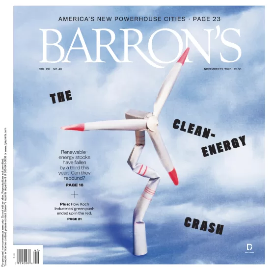 Barrons-巴伦周刊杂志2023.11.13期下载电子版PDF网盘订阅-易外刊-英语外刊杂志电子版PDF下载网站