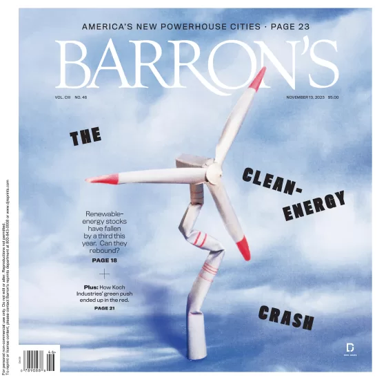 Barrons-巴伦周刊杂志2023.11.13期下载电子版PDF网盘订阅-外刊兽-英语杂志电子版PDF下载网站