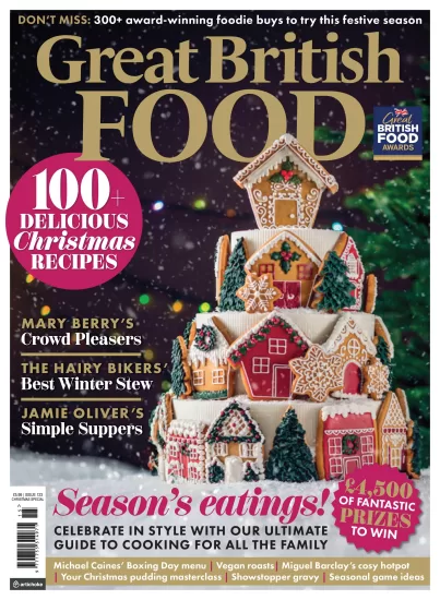 Great British Food-英国美食杂志2023年圣诞节特辑第123期下载订阅-易外刊-英语外刊杂志电子版PDF下载网站