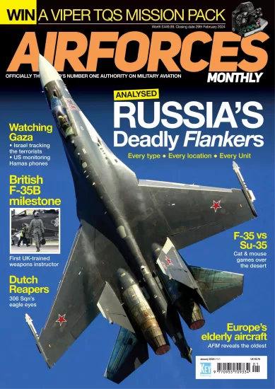 AirForces Monthly-空军月刊杂志2024.01月号下载PDF电子版网盘订阅-易外刊-英语外刊杂志电子版PDF下载网站