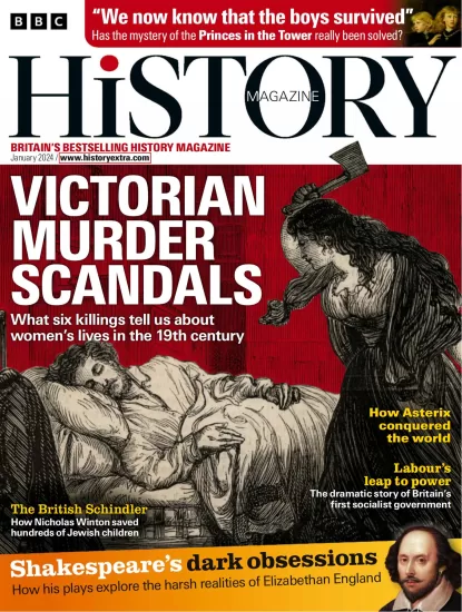 BBC History-BBC历史杂志2024.01月号下载电子版PDF网盘订阅-易外刊-英语外刊杂志电子版PDF下载网站