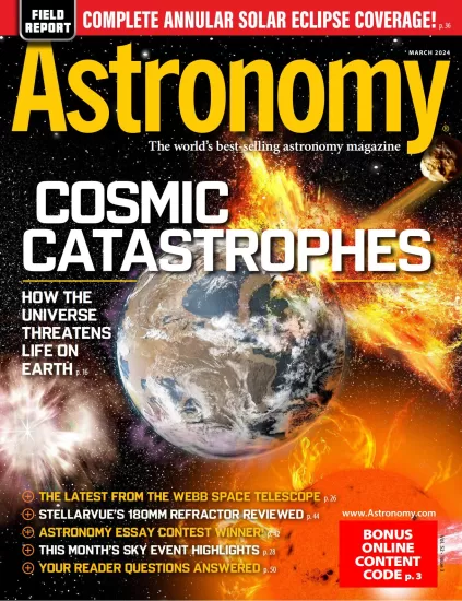 Astronomy-天文学杂志2024.03月号下载电子版PDF网盘订阅-易外刊-英语外刊杂志电子版PDF下载网站