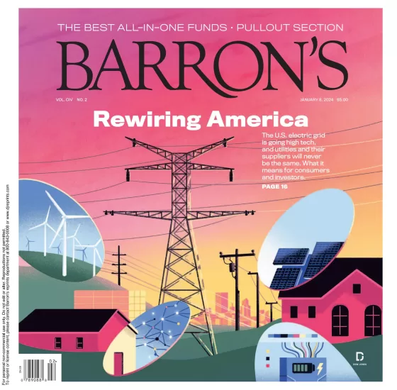 Barrons-巴伦周刊杂志2024.01.08期下载电子版PDF网盘订阅-外刊兽-英语杂志电子版PDF下载网站