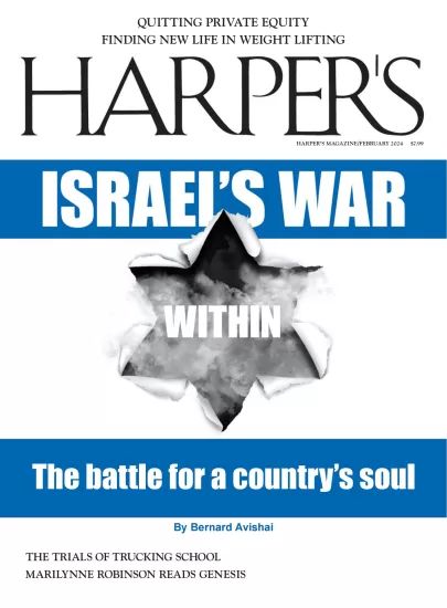 Harpers Magazine-哈珀杂志2024.02月号下载电子版PDF网盘订阅-易外刊-英语外刊杂志电子版PDF下载网站