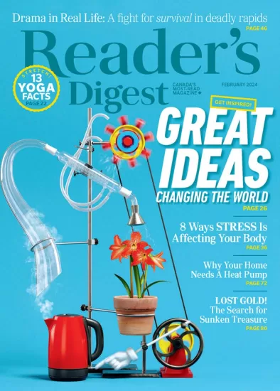 Readers Digest [加拿大]读者文摘杂志2024.02月号下载PDF电子版网盘订阅-易外刊-英语外刊杂志电子版PDF下载网站