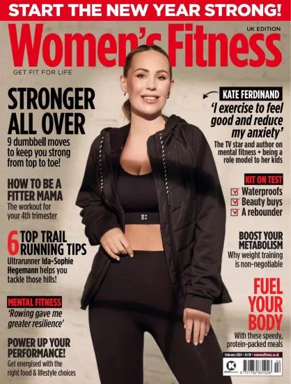 Women’s Fitness-女性健身杂志2024.02月号下载电子版PDF网盘订阅-易外刊-英语外刊杂志电子版PDF下载网站