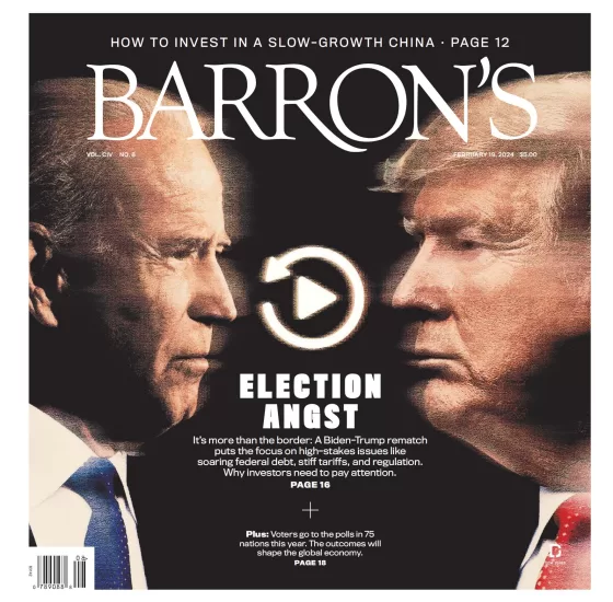 Barrons-巴伦周刊杂志2024.02.19期下载电子版PDF网盘订阅-易外刊-英语外刊杂志电子版PDF下载网站