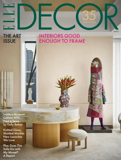 Elle Decor[美国]2024.03月号室内设计杂志PDF电子版订阅下载-易外刊-英语外刊杂志电子版PDF下载网站