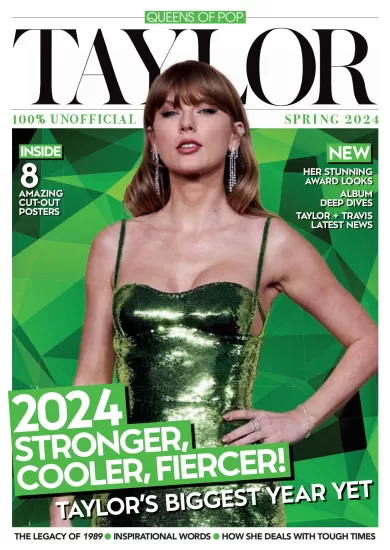 流行音乐皇后泰勒·斯威夫特-2024年春季Queens Of Pop Taylor Swift – Spring 2024-易外刊-英语外刊杂志电子版PDF下载网站