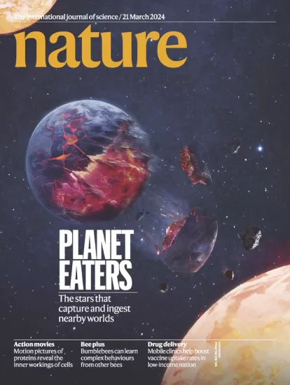 Nature-自然杂志2024.03.21期下载PDF电子版网盘订阅-易外刊-英语外刊杂志电子版PDF下载网站