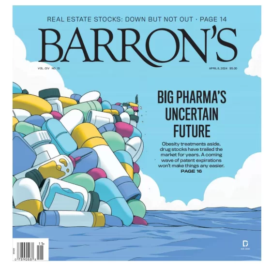 Barrons-巴伦周刊杂志2024.04.08期下载电子版PDF网盘订阅-易外刊-英语外刊杂志电子版PDF下载网站