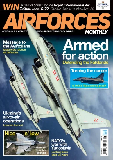 AirForces Monthly-空军月刊2024.06月号下载PDF电子版网盘杂志订阅-易外刊-英语外刊杂志电子版PDF下载网站