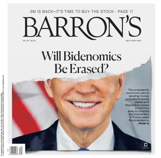 Barrons-巴伦周刊2024.05.13期下载电子版PDF网盘杂志订阅-易外刊-英语外刊杂志电子版PDF下载网站