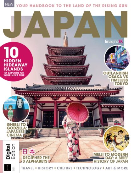 ImagineFX Presents Book of Japan-日本之书2024年第4版-易外刊-英语外刊杂志电子版PDF下载网站