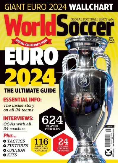 World Soccer-世界足球杂志2024年欧洲杯下载PDF电子版网盘订阅-易外刊-英语外刊杂志电子版PDF下载网站