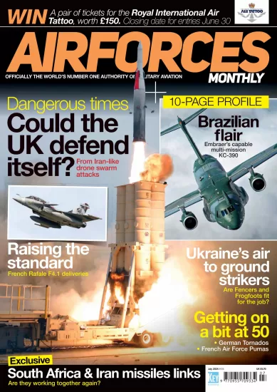 AirForces Monthly-空军月刊2024.07月号下载PDF电子版网盘杂志订阅-易外刊-英语外刊杂志电子版PDF下载网站