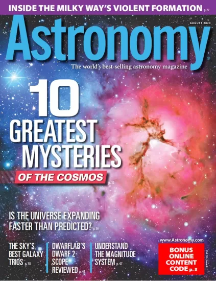 Astronomy-天文学2024.08月号下载电子版PDF网盘杂志订阅-易外刊-英语外刊杂志电子版PDF下载网站