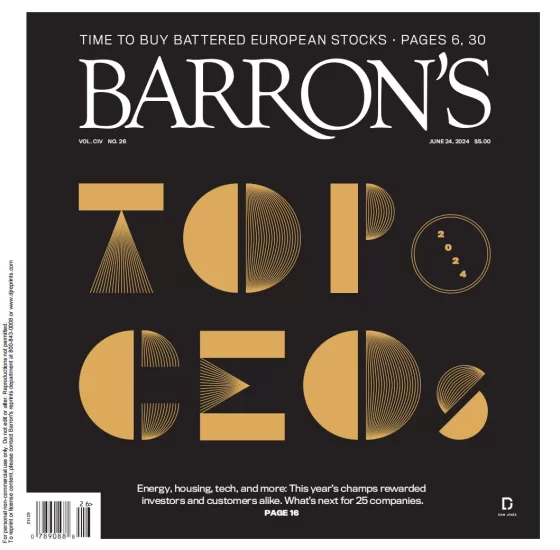 Barrons-巴伦周刊2024.06.24期下载电子版PDF网盘杂志订阅-易外刊-英语外刊杂志电子版PDF下载网站