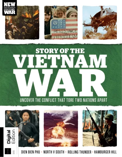 History of War：Story Of The Vietnam War-战争史：越战故事2024年第四版-易外刊-英语外刊杂志电子版PDF下载网站