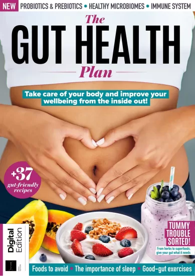 The Gut Health Book-肠道健康书2024年第6版PDF电子版下载订阅-易外刊-英语外刊杂志电子版PDF下载网站