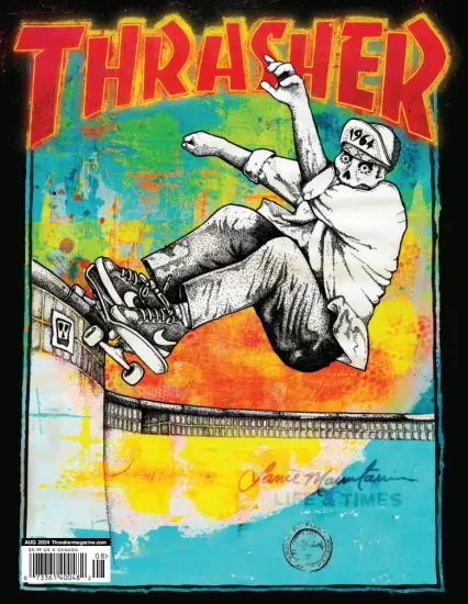 Thrasher Skateboard-滑板杂志2024.08月号下载PDF电子版网盘订阅-易外刊-英语外刊杂志电子版PDF下载网站