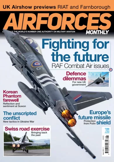 AirForces Monthly-空军月刊2024.08月号下载PDF电子版网盘杂志订阅-易外刊-英语外刊杂志电子版PDF下载网站