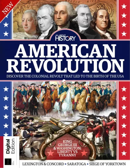 All About History Book of the American Revolution-关于美国革命的历史书2024第6版-易外刊-英语外刊杂志电子版PDF下载网站