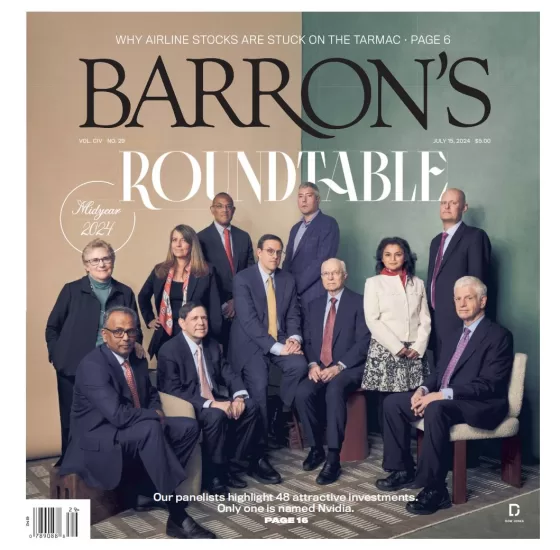 Barrons-巴伦周刊2024.07.15期下载电子版PDF网盘杂志订阅-易外刊-英语外刊杂志电子版PDF下载网站