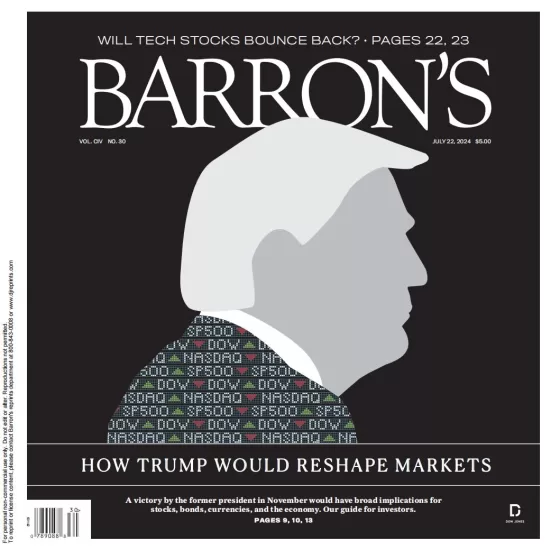 Barrons-巴伦周刊2024.07.22期下载电子版PDF网盘杂志订阅-易外刊-英语外刊杂志电子版PDF下载网站