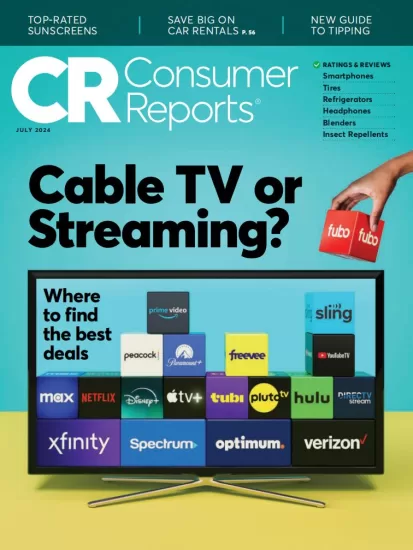 Consumer Reports-消费者报告2024.07月号下载PDF电子版杂志订阅-易外刊-英语外刊杂志电子版PDF下载网站