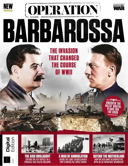 History of War Operation Barbarossa-战争史巴巴罗萨行动–2024年第二版-易外刊-英语外刊杂志电子版PDF下载网站