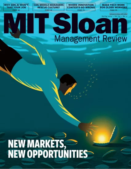 MIT Sloan Management Review-麻省斯隆管理评论2024年春季刊下载订阅-易外刊-英语外刊杂志电子版PDF下载网站