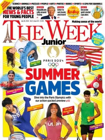 The Week Junior[美国]青少年周刊2024.07.26期下载PDF电子版网盘杂志订阅Issue 223-易外刊-英语外刊杂志电子版PDF下载网站